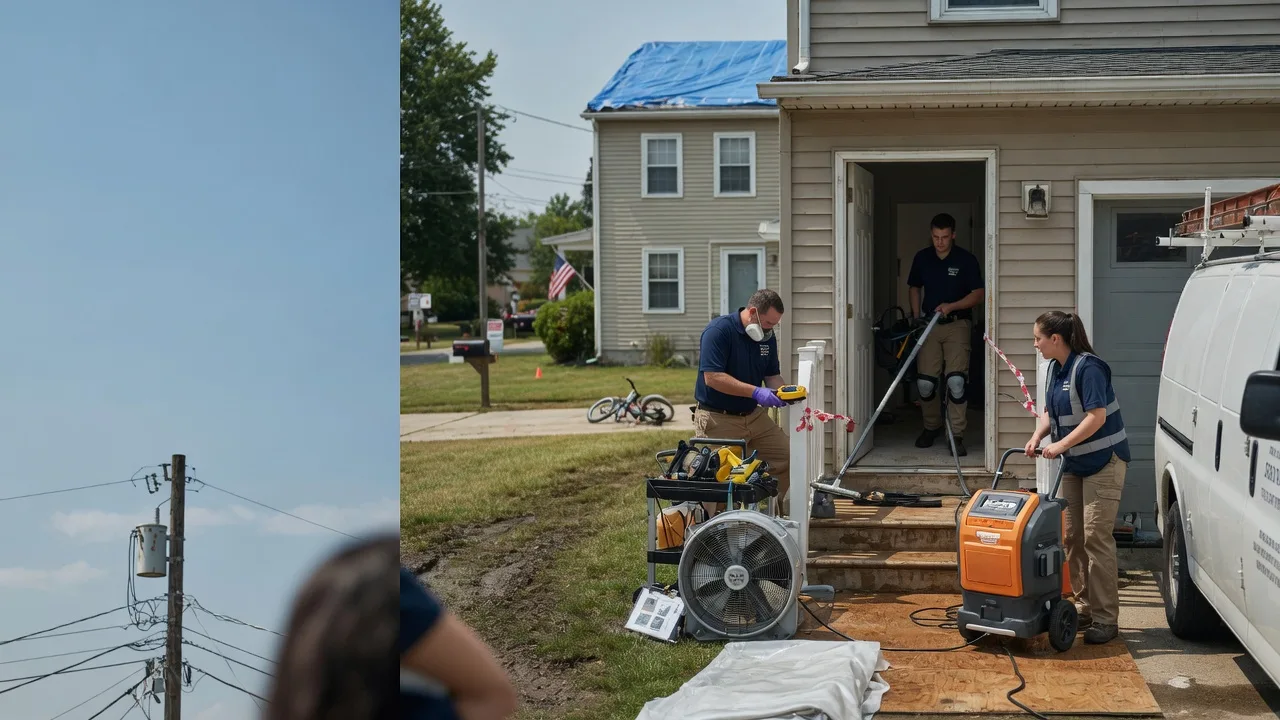 Water Damage Repair in Hambleton, WV near me
